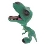 KOMBIUDA El Klibi Dino Kafa Parmak Banyo Oyuncakları Hayvan Parmak Kuklaları Eldiven Diş Hekimi Oyunu Timsah Heykelcik Yürümeye Başlayan Çocuk Plastik Robot Kostüm Oyunu
