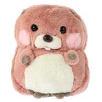 KOMBIUDA Hamster Sırt Çantası Çekiç Doldurulmuş Hayvan Doldurulmuş Hayvan Oyuncak Kabarık Çapraz Askılı Çanta Kawaii Sırt Çantası Doldurulmuş Hayvan Çantası Peluş Kız Çocuk Mini El Çantası
