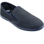 Komcero 9645-1 Deri Lacivert Erkek Günlük Ayakkabı
