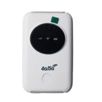 Komdndht 4G WiFi Router Araba Mobil WiFi Kablosuz Hotspot Kablosuz MiFi Sim Kart Yuvası ile 150 Mbps 3200 MAh
