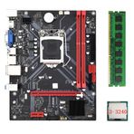 Komdndht B85M VHL anakart 1155CPU anakart I3-3240 CPU +1X DDR3 8G RAM LGA 1155 USB 3.0 SATA 3.0