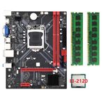 Komdndht B85M VHL Masaüstü Anakart+I3-2120 CPU +2X DDR3 1600MHz 8G RAM LGA 1155 USB 3.0 SATA 3.0 Bilgisayar Anakart
