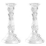 Komdndht Cam Mumluklar Konik Şamdanlar Masa Düğün Kutlaması için Şamdanlar Orta Parça Konik Mumluklar B Kullanımı Kolay 16,5 X 8,5 cm