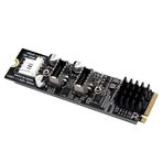 Komdndht M.2 PCIE - USB3.0 TİPE-E TİPE-C C 10G Arayüz Genişletme Kartı TYPE-E Genişletme Kartı