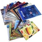 Komeks 40-4 Plastik Kapak Kareli 40 Yaprak A5 Dikişli Defter