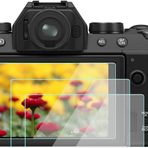 Komet XS10 Ekran Koruyucu Fujifilm X-S10 X-T30II X-T20 X-T10 Kamera ile Uyumlu, 9H Temperli Cam Anti-Scrach Anti-Kabarcık Anti-Toz (3 Paket)