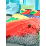 Komfort Home 3D Çift Kişilik Pamuk Saten 200 x 220 cm Nevresim Takımı