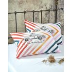 Komfort Home Baskılı Pamuklu Silikon Dolgulu 50x70 cm Yastık