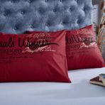 Komfort Home Baskılı Pamuklu Silikon Yastık 800 gr 50x70 CM (1 Adet)