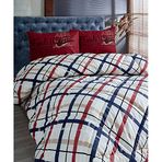 Komfort Home Çift Kişilik Baskılı Pamuklu Silikon Yorgan + Yastık / P1