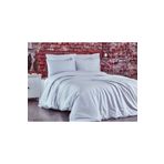 Komfort Home K67 Çizgili Pamuk Saten 160x220 Cm Tek Kişilik Nevresim Takımı