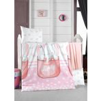 Komfort Home Lovely %100 Pamuk Bebek Uyku Seti