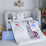 Komfort Home Melodi 8 Parça Ranforce %100 Pamuk Bebek Uyku Seti Takımı