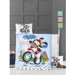 Komfort Home Moto Cross %100 Pamuk Bebek Uyku Seti
