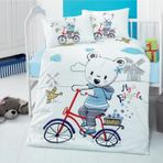 Komfort Home My Bike %100 Pamuk Bebek Nevresim Takımı