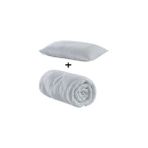 Komfort Home Tek Kişilik Microfiber Yorgan + Yastık - 155 x 215 cm - Beyaz