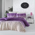 Komfort Home Tek Kişilik Ranforce Monte Lilac Nevresim Takımı