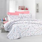 Komfort Home Tek Kişilik Ranforce Mosaic Nevresim Takımı