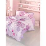 Komfort Home Tek Kişilik Ranforce Nevresim Takımı (Yade Pembe)