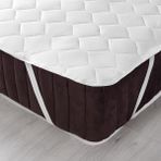Komfort Home Tek Kişilik Yatak Koruyucu Alez - Beyaz - 90 x 190 cm
