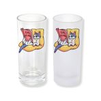 Komik Kedili Buzlu Ya Da Buzsuz Seçenekleriyle Rakı Bardağı 002 GHSTBSTRK0159