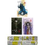 Komik Şeyler Yayıncılık Vampir Avcısı D 2-3-4. Kitaplar Set + Özel Cetvel