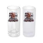 Komik Sözlü Buzlu Ya Da Buzsuz Seçenekleriyle Rakı Bardağı 0101 GHSTBSTRK0050