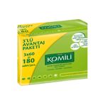 Komili 3x60 Islak Havlu