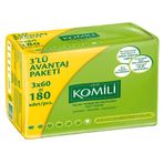 Komili 3x60 Yaprak Islak Mendil