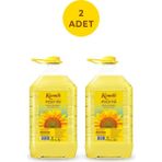 Komili Ayçiçek Yağı 4 lt Pet (Dar Ağız) * 2 Türkiye Menşeli Yüksek Kaliteli Yağ
