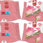 Komili Islak Havlu Mendil 90 Yaprak Gül Kokulu (4 Lü Set) Pratik Kapaklı (360 Yaprak)