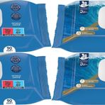 Komili Islak Havlu Mendil 90 Yaprak Okyanus Esintisi (4 Lü Set) Pratik Kapaklı (360 Yaprak)