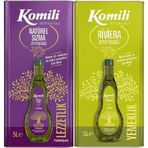 Komili Komili Zeytinyağı Seti: Sızma Yumuşak 5 Lt Ve Riviera 5 Lt