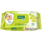 Komili Soft Plastik Kapaklı 4x70 Adet Bebek Islak Mendil