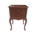 Komodin St 12536 Aslan Model Klasik Parlak Ceviz Nature Eskitm Kulp Kayin El Yapi