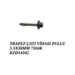 Komodo Trapez Çatı Vıdası 5,5*38MM -Pullu 200ADET