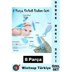 Kompakt Çok Fonksiyonlu Bebek Yenidoğan Hijyenik Temizlik Temel Kişisel Bakım 8 Prç BEBEK BAKIM SETİ