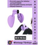 Kompakt Çok Fonksiyonlu Ev Ofis Bacak Kalça Sırt Dijital Sayaçlı Kadın Spor Egzersiz Aleti - Çok Renkli