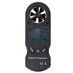 Kompakt El Dijital Anemometre, Sıcaklık, Nem, Anemometre, Kayma, Uçurtma Sörfü, Yelken, Beaufort Ölçeği Ile Rüzgar Hızı Ölçer