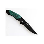 Kompakt Ve Dayanıklı Tasarıma Sahip 15.8 Cm Katlanır Çelik Bıçak, Yeşil Renk