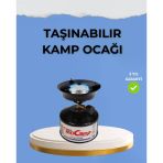 Kompakt ve Hafif Kamp Ocağı Seti Tüplü