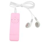 Kompakt ve taşınabilir MP3 çalar, kayıpsız ses, uzun pil ömrü ve 64 GB hafıza kartı desteği, öğrenciler, koşu, seyahat için (pembe)