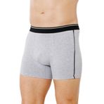 Kompedan K11314 Erkek Gri Melanj Biyeli Boxer