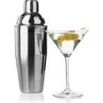 Komple Çelik 700ML Shaker Kokteyl Karıştırıcı Hazırlama Kabı Bardağı