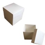 Komple Karton Kutu 10X10x10 - 10 Adet Beyaz