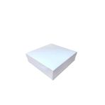 Komple Karton Kutu 15X15X3 CM - 10 Adet Beyaz