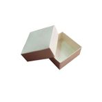 Komple Karton Kutu 5X5X2.2 CM - 50 Adet Krem
