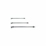 Komple Krom Klozet Taharet Çubuğu 34 Cm