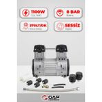 Kompresör Kafası Sessiz ve Yağsız G1100W