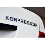 Kompressor Yazısı - Mercedes Kompressor C180 C200 C230 E200 E230 - Krom